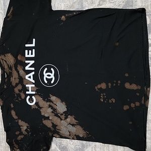 Tie dye Chanel T shirt